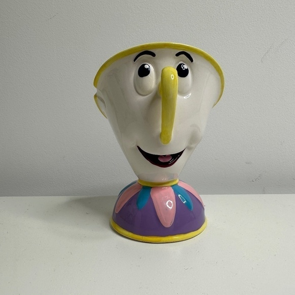 Schmid Disney Beauty & The Beast Chip the Teacup Ceramic Music Box- Be Our Guest - Picture 2 of 7